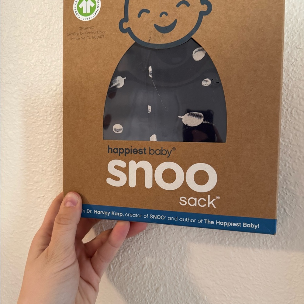 Happiest Baby Snoo Sack - Black and White